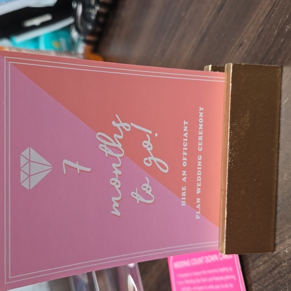 Wedding Countdown Card To-Do List Set - Picture 8 of 8